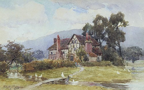 The Moat House, .......[illeg]enham, , Albert J. Hanson