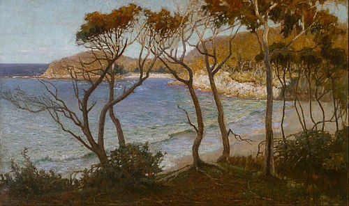 Pacific beaches, 1898, Albert J. Hanson
