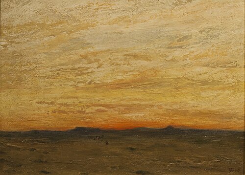 Arizona Desert, 1929, Albert Lorey Groll