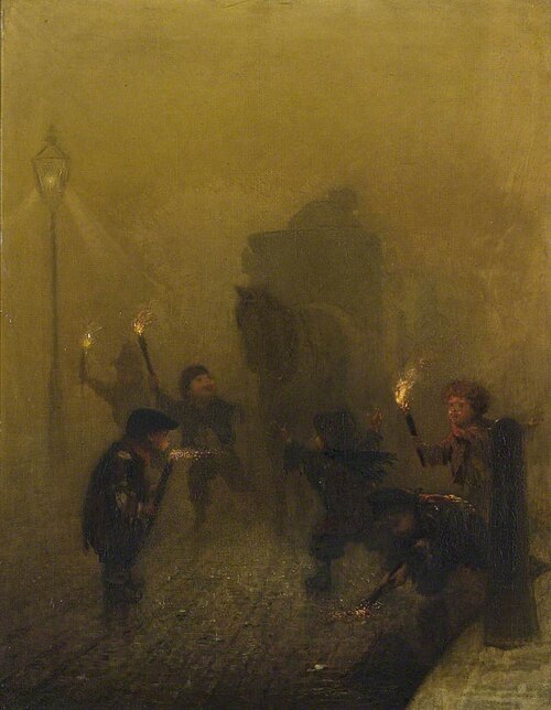 A London Fog, 1870, Albert, Sr. Ludovici