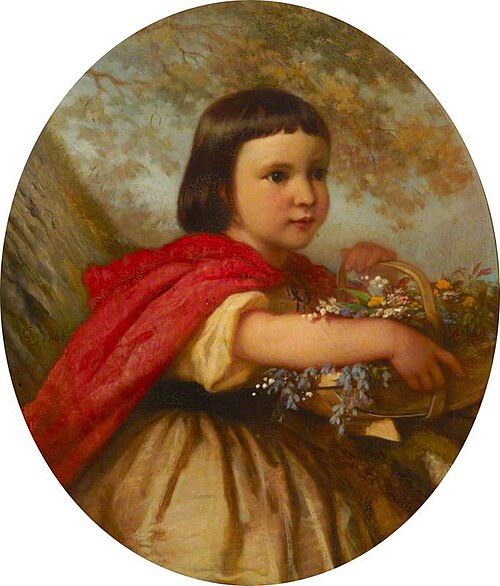 Gertrude Anne Hussey (1861-1921), aged 4, 1866, Albert, Sr. Ludovici