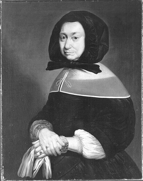 Bildnis einer Dame im Alter von 61 Jahren, 1669, Johann Heinrich Roos