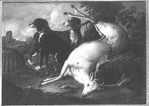 Jagdstillleben, 1658, Johann Heinrich Roos
