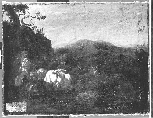 Ruhende Viehherde, , Johann Heinrich Roos