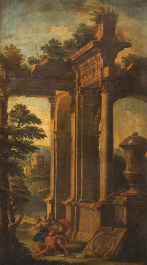 Tobias Curing Tobit's Blindness, , Alberto Carlieri