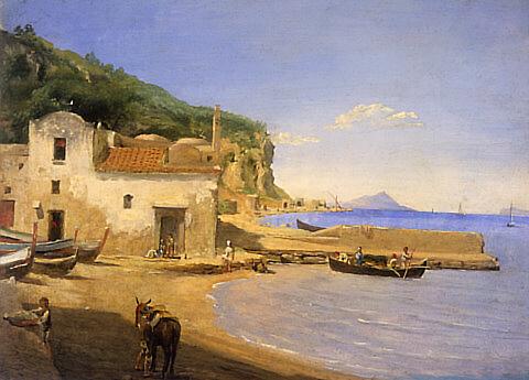 Near Naples (Bay of Naples), , Albin Martin