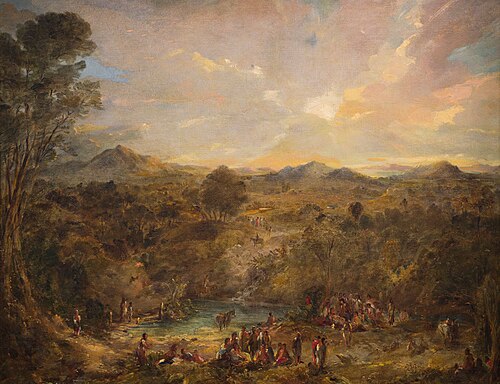 The death of William Thompson, the King-maker, 1876, Albin Martin