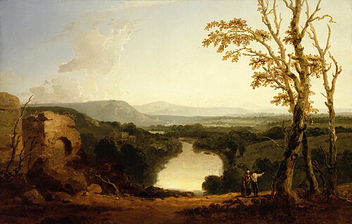 Landscape with River Valley, , Richard Wilson