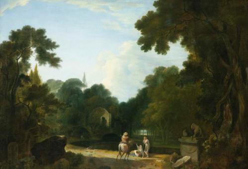 Ruin in a Clearing, 1753, Richard Wilson
