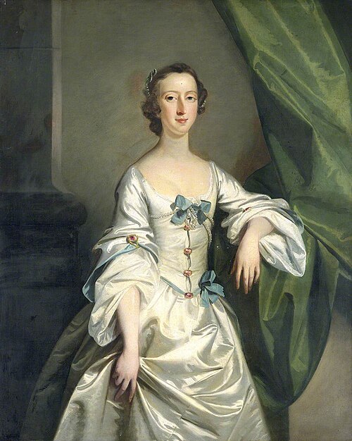 Portrait of a Lady: Maid of Honour, 1749, Richard Wilson