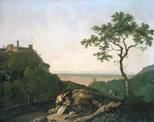 View at Tivoli, 1760, Richard Wilson