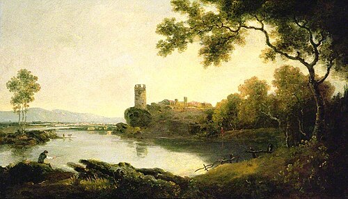 Llyn Peris and Dolbadarn Castle, 1763, Richard Wilson