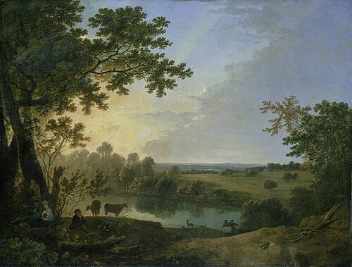 View in Windsor Great Park, 1760, Richard Wilson