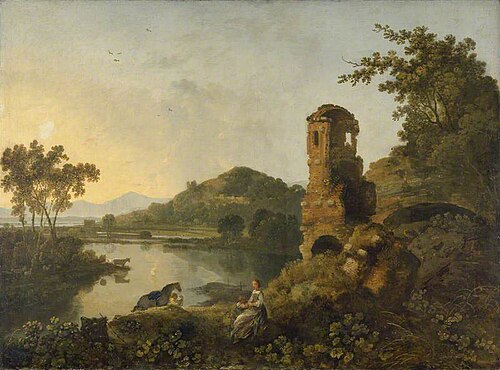 Cicero's Villa, 1760, Richard Wilson