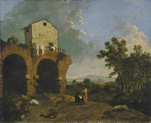 Hadrian's Villa, near Tivoli, 1764, Richard Wilson