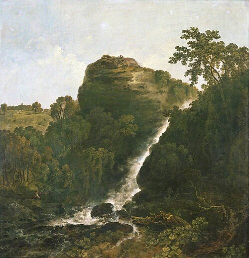 Lydford Waterfall, Tavistock, 1771, Richard Wilson