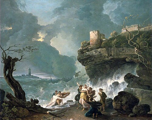 Ceyx and Alcyone, 1768, Richard Wilson