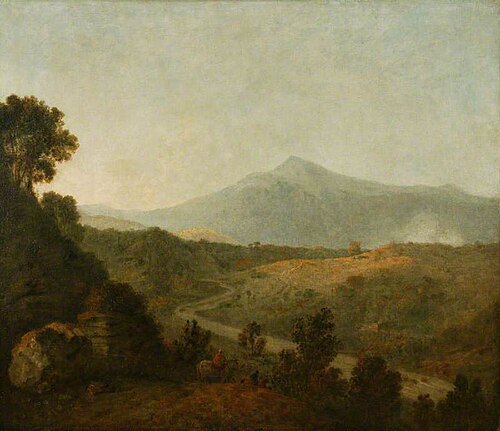 Valley of the Mawddach with Cader Idris Beyond, 1770, Richard Wilson