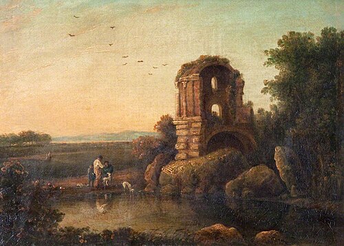Classical Landscape, Strada Nomentana, , Richard Wilson