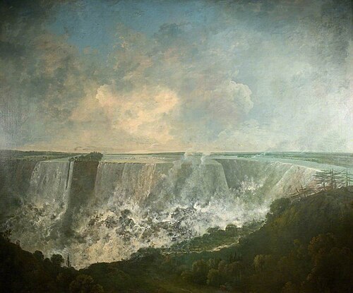 Falls of Niagara, 1775, Richard Wilson