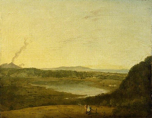 The Lago di Agnano, 1752, Richard Wilson