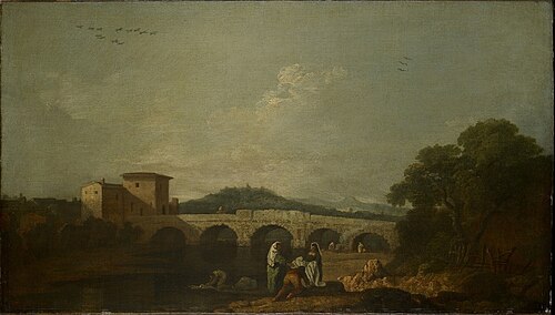 Bridge of Augustus at Rimini, , Richard Wilson