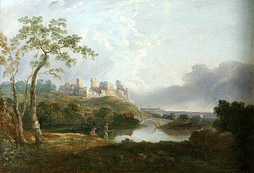 Landscape with Old Castle, , Richard Wilson
