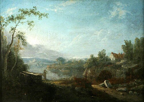 River Scene in Italy, , Richard Wilson