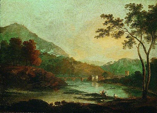Crow Castle (Dinas Bran), Llangollen, , Richard Wilson