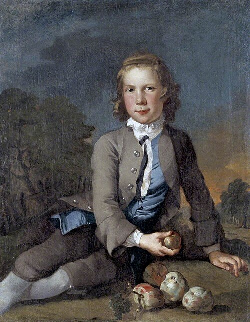 A Boy with Apples, , Richard Wilson