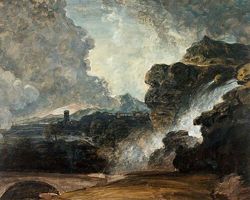 Study for 'Landscape, Destruction of Niobe's Children', , Richard Wilson