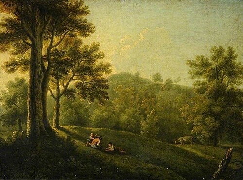 A View near Bologna, Italy, , Richard Wilson
