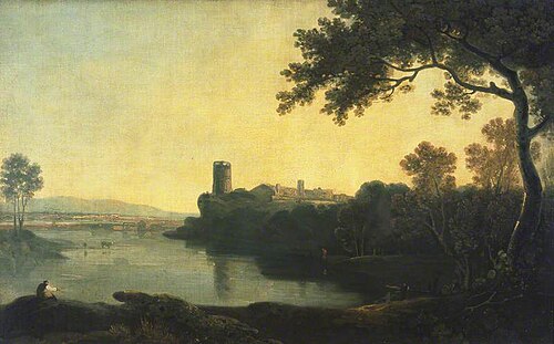 Dolbadarn Castle and Llyn Peris, , Richard Wilson