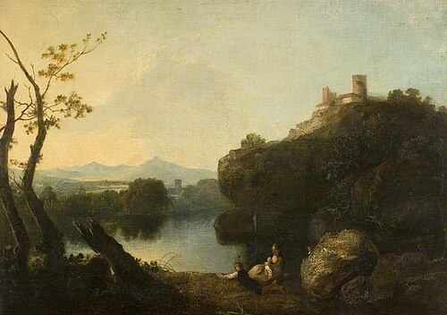 On the Arno, Italy, , Richard Wilson