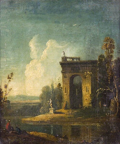 Italian Scene with an Arch, , Richard Wilson