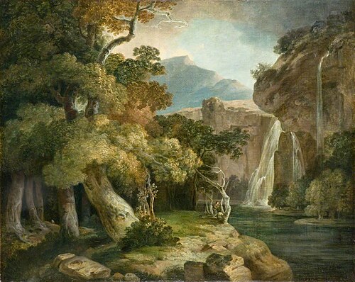 River at Penegoes, , Richard Wilson