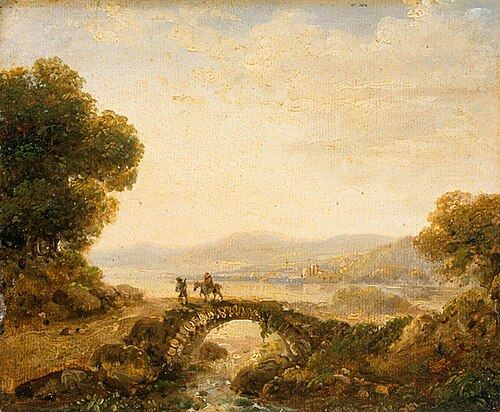Landscape with a Bridge, , Richard Wilson