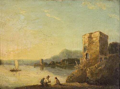 Coast Scene near Naples, , Richard Wilson