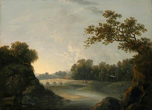 River Scene, 1854, Richard Wilson