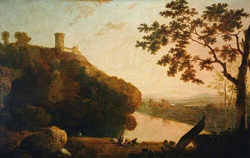 View on the Arno, Italy, , Richard Wilson