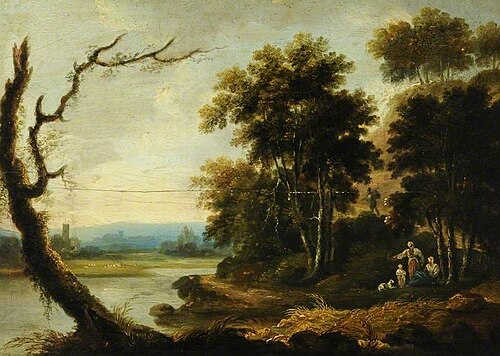Landscape with a Church, , Richard Wilson