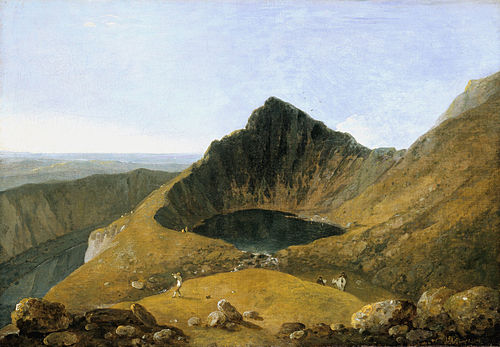 Llyn-y-Cau, Cader Idris, 1774, Richard Wilson