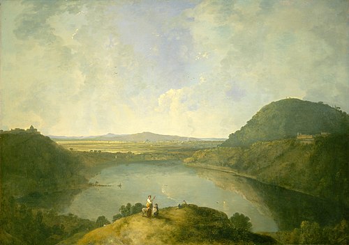 Lake Albano, 1762, Richard Wilson