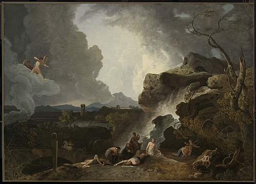Apollo Destroying the Children of Niobe, , Richard Wilson