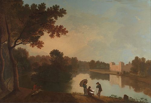 Wilton House from the Southeast, 1759, Richard Wilson