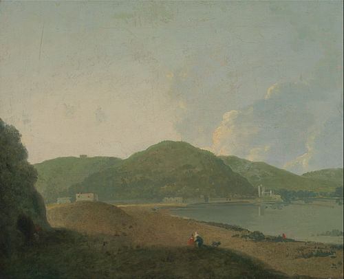 Lago d'Agnano with the Grotta del Cane, 1770, Richard Wilson