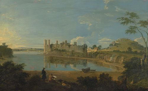 Caernarfon Castle, 1745, Richard Wilson