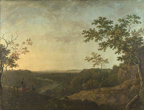 The Valley of the Dee, with Chester in the Distance, 1761, Richard Wilson