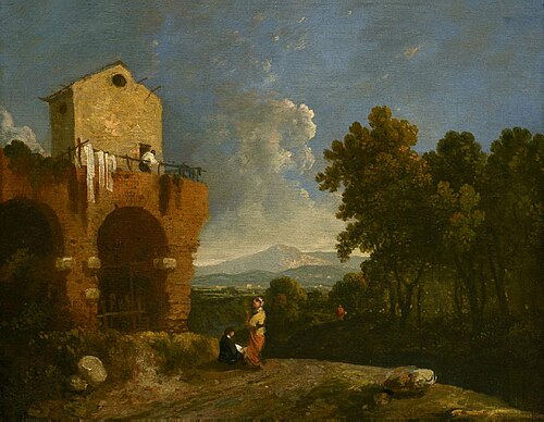 Hadrian's Villa, 1775, Richard Wilson