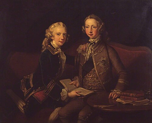 George III and the Duke of York, 1749, Richard Wilson